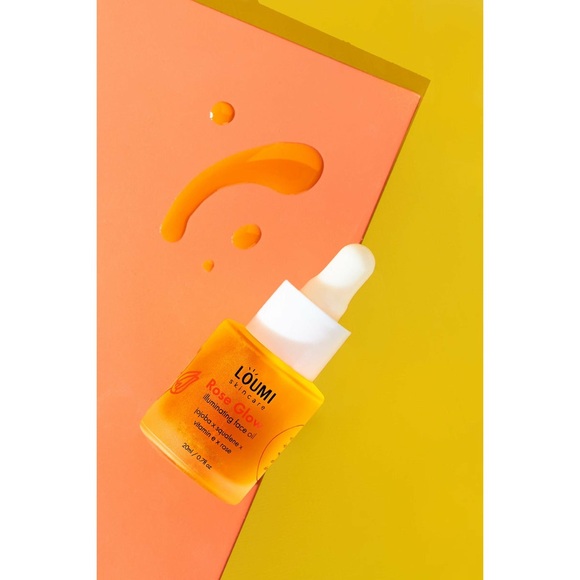 LOUMI Skincare Rose Glow Illuminating Face Oil BNIB 30mL - Picture 10 of 16